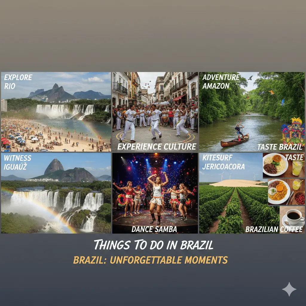 things to do in brazil