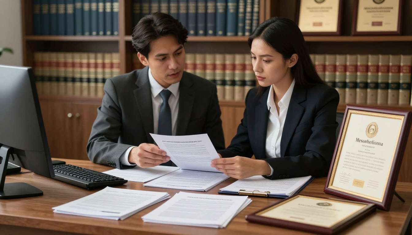 mesothelioma lawyer center