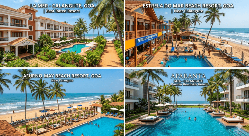 best hotels in goa near calangute beach

